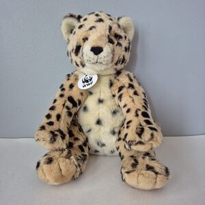 Build A Bear World Wildlife Fund Stuffed Plush Spotted Cheetah with Tag 2007